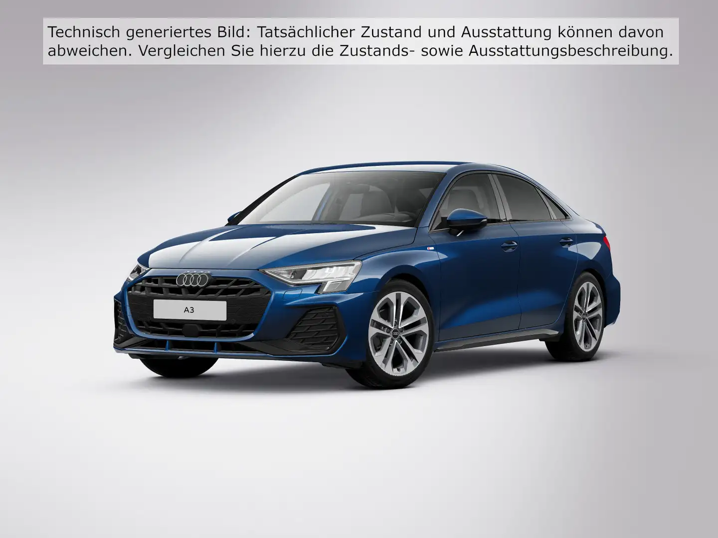 Audi A3 S line 30 TFSI S tr. AHK RFK NAVI L Blau - 2