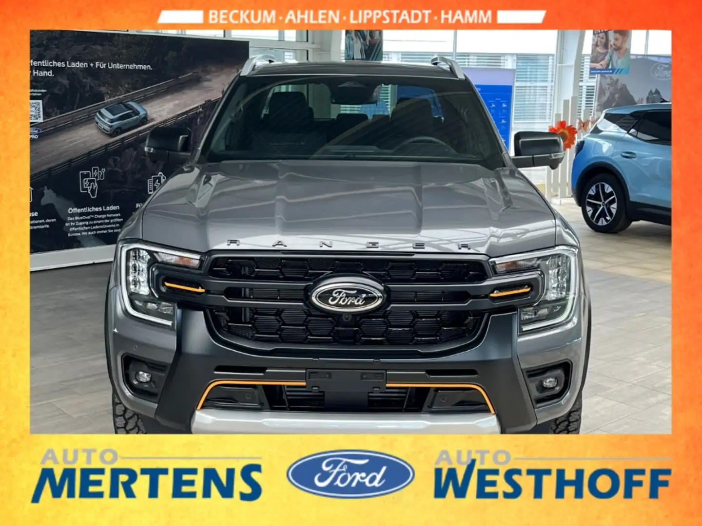 Ford Ranger Wildtrak X e-4WD Doppelkabine Rollo Grigio - 2