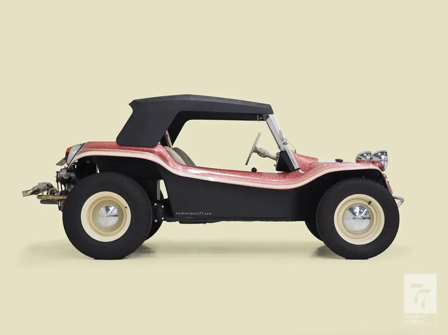 Volkswagen Buggy Meyers Manx Brilliant rosé metal flake Mauve - 1