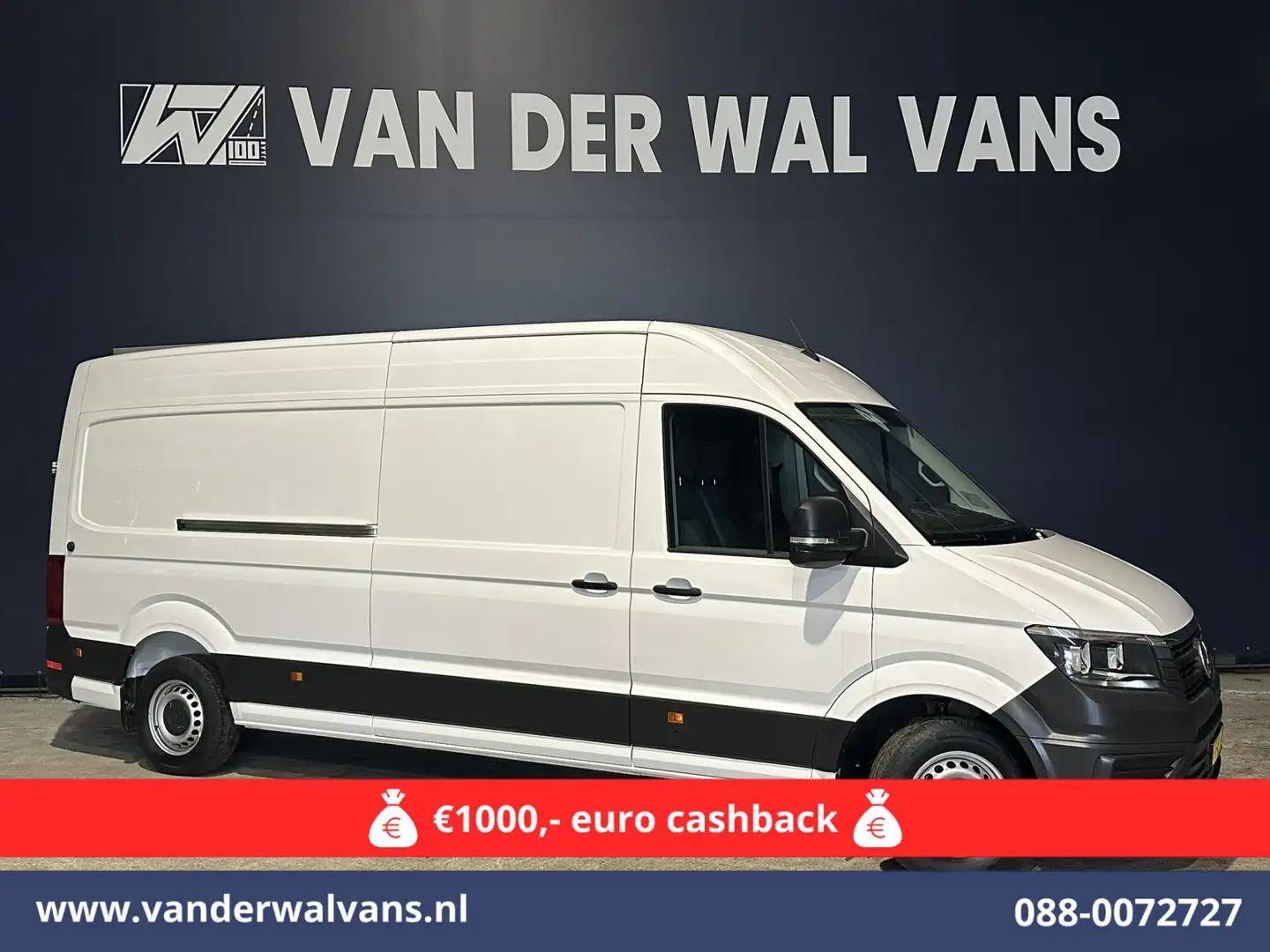Volkswagen Crafter 2.0 TDI 140pk Automaat L4H3 L3H2 Euro6 Airco | Nav Blanc - 1