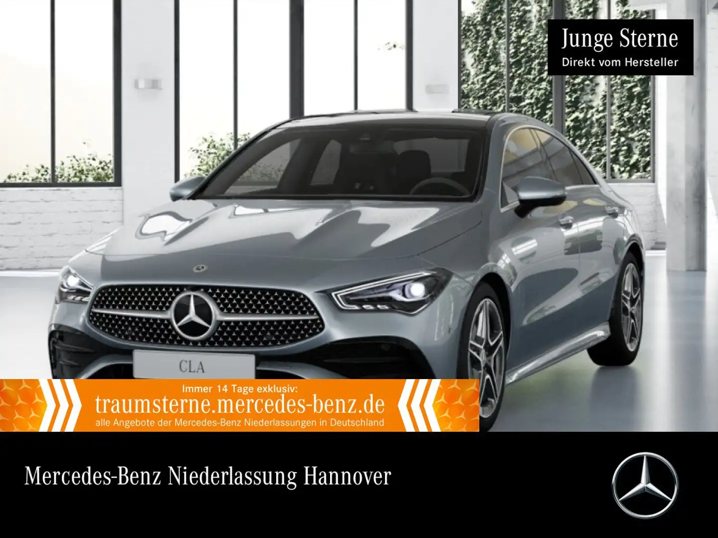 Mercedes-Benz CLA 200 AMG+PANO+LED+KAMERA+TOTW+KEYLESS+7G Silber - 1