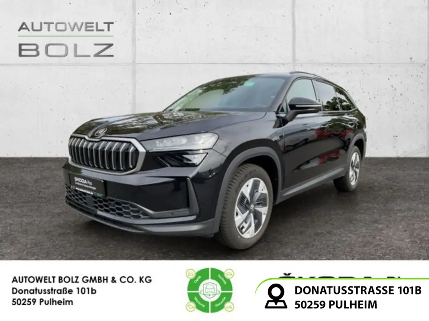 Skoda Kodiaq Selection 4x4 2.0 TDI HUD Matrix Kamera N Schwarz - 1