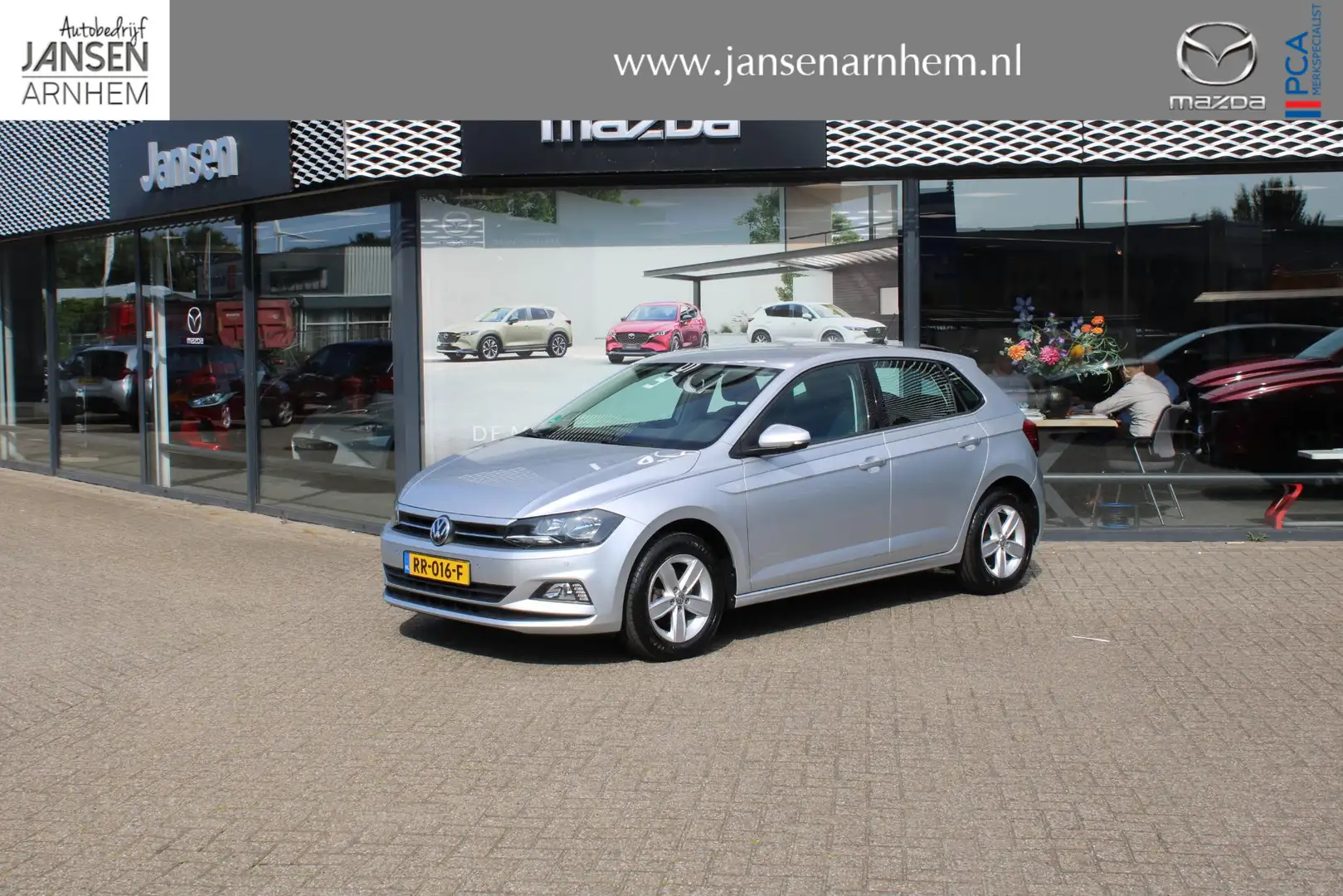Volkswagen Polo 1.0 TSI Comfortline Trekhaak, Adap. Cruise, PDC, N Grijs - 1