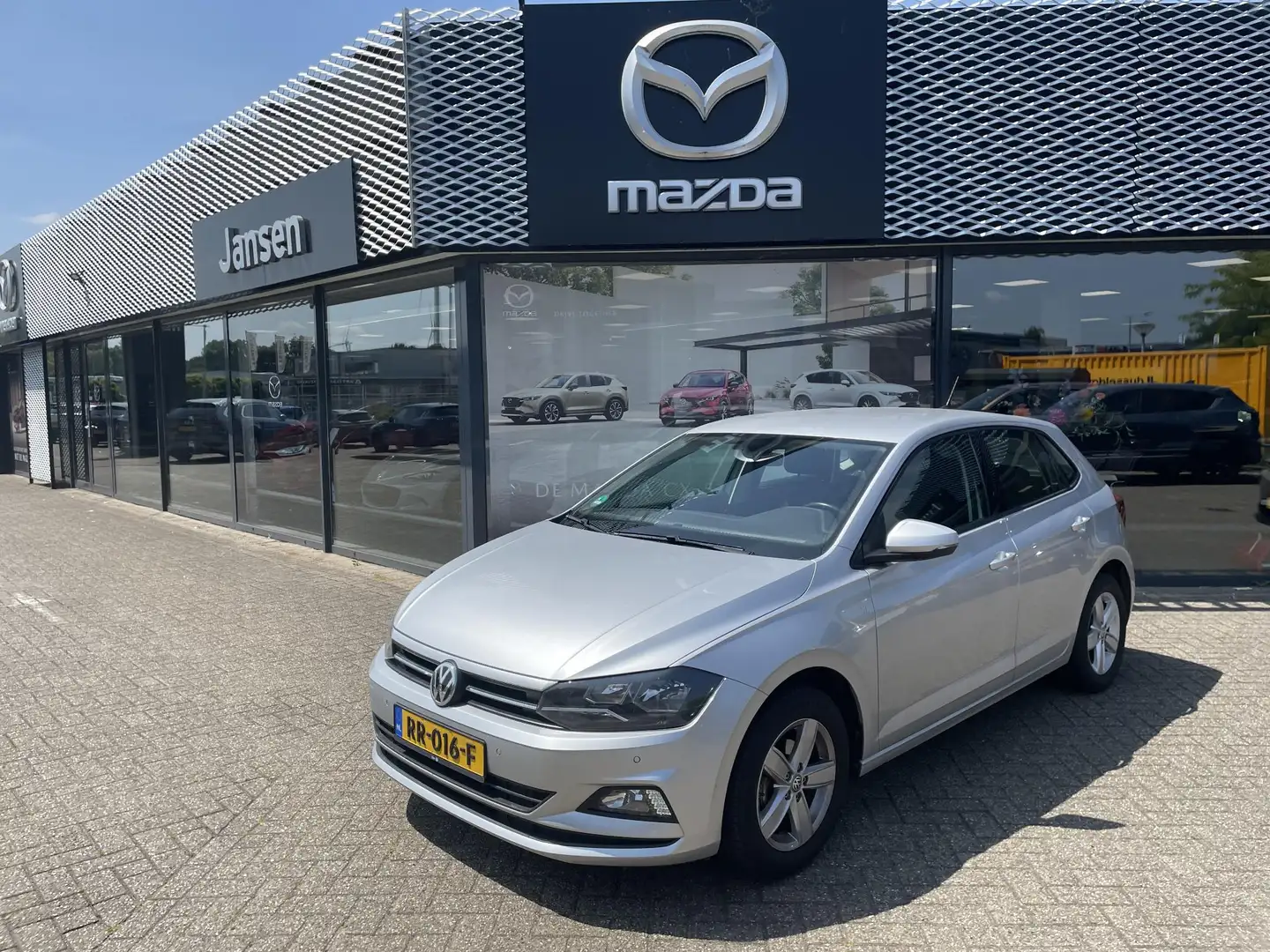 Volkswagen Polo 1.0 TSI Comfortline Trekhaak, Adap. Cruise, PDC, N Grigio - 2