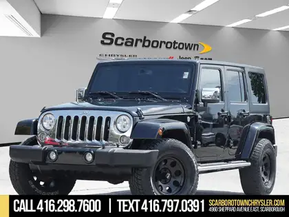 Black 2016 Jeep Wrangler SUV / Crossover Four-Wheel Drive Automatic