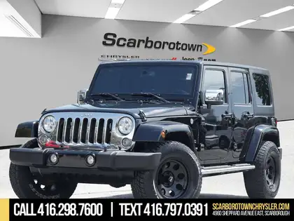 Black 2016 Jeep Wrangler SUV / Crossover Four-Wheel Drive Automatic