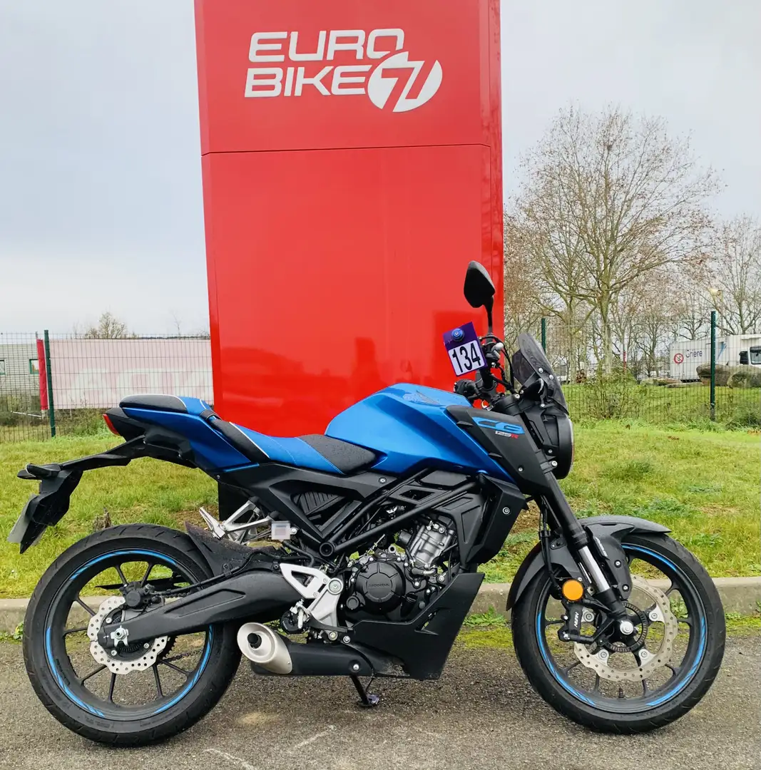Honda CBF 125 Bleu - 1
