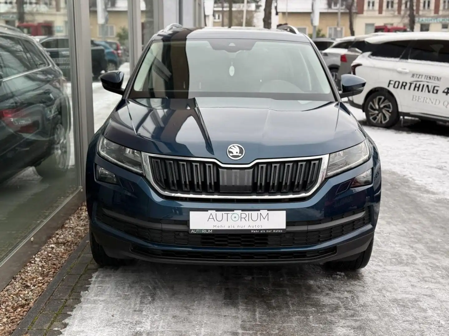 Skoda Kodiaq Style 4x4 7 SITZ. AUTOM. PANO SZHZG TEMPO Blau - 2