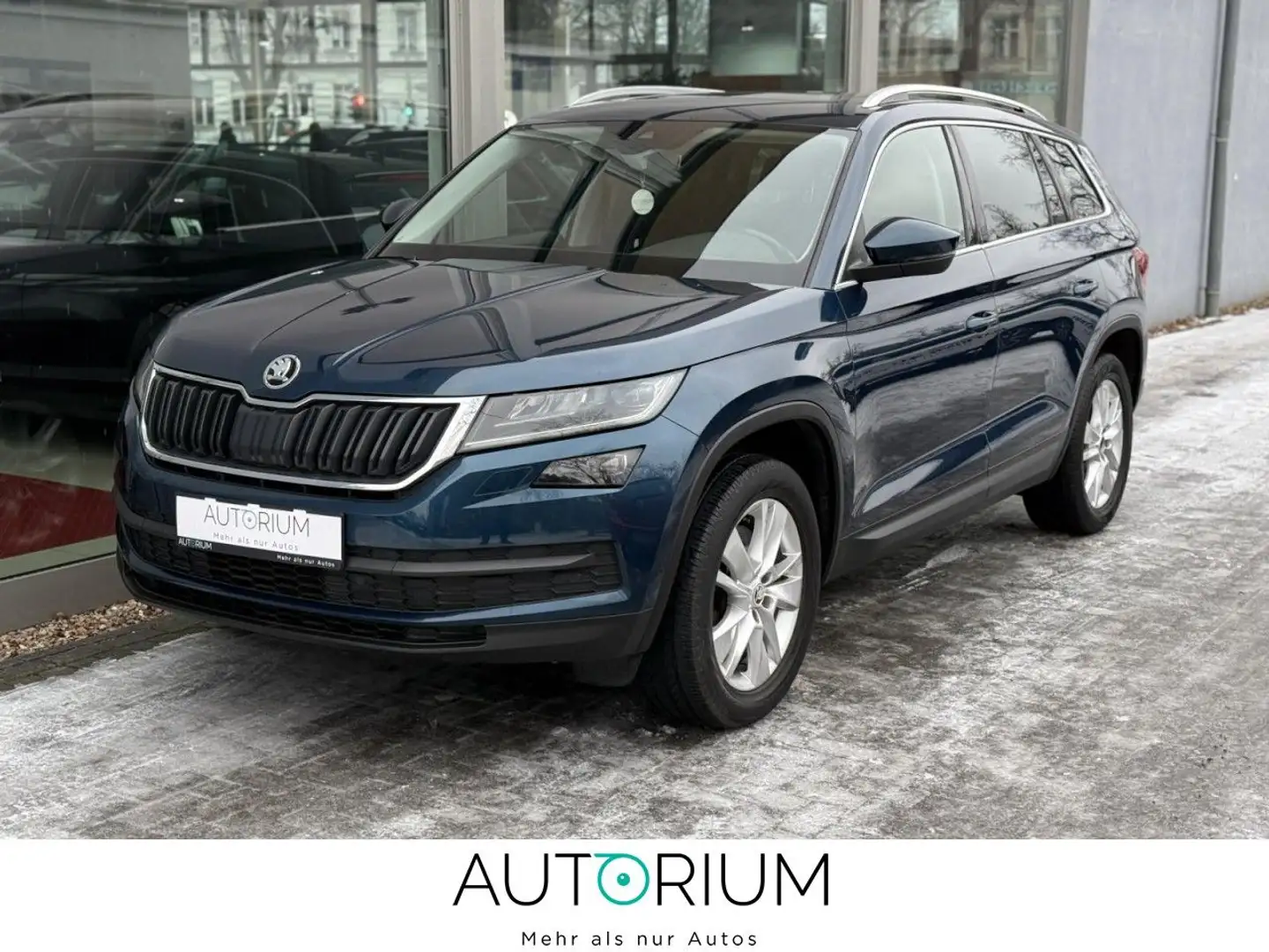 Skoda Kodiaq Style 4x4 7 SITZ. AUTOM. PANO SZHZG TEMPO Blau - 1