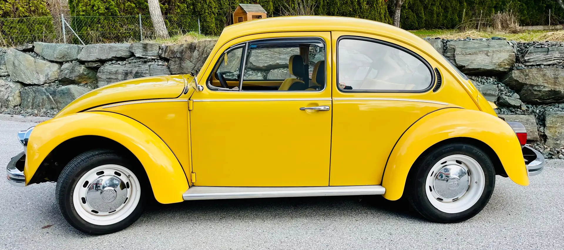 Volkswagen Käfer Sonderedition Sunny Bug 1200 Limousine Gelb - 2