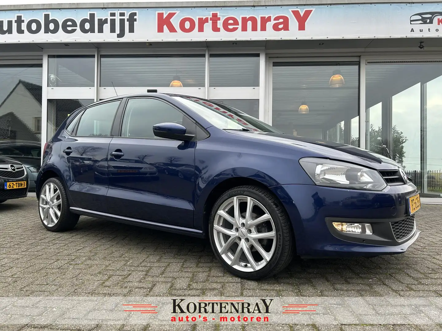 Volkswagen Polo 1.4-16V Highline automaat/ecc/cruise control/pdc/n Blauw - 1
