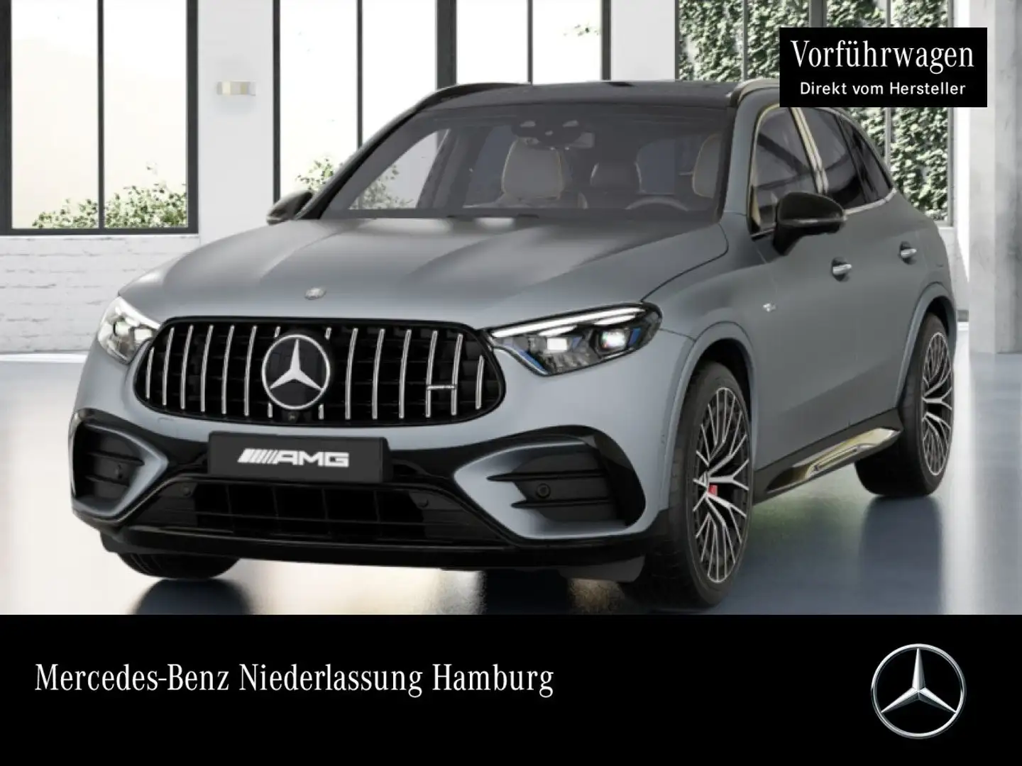 Mercedes-Benz GLC 63 AMG GLC 63 S E NIGHT+DRIVERS+PANO+360+BURMESTER+CARBON Argintiu - 1