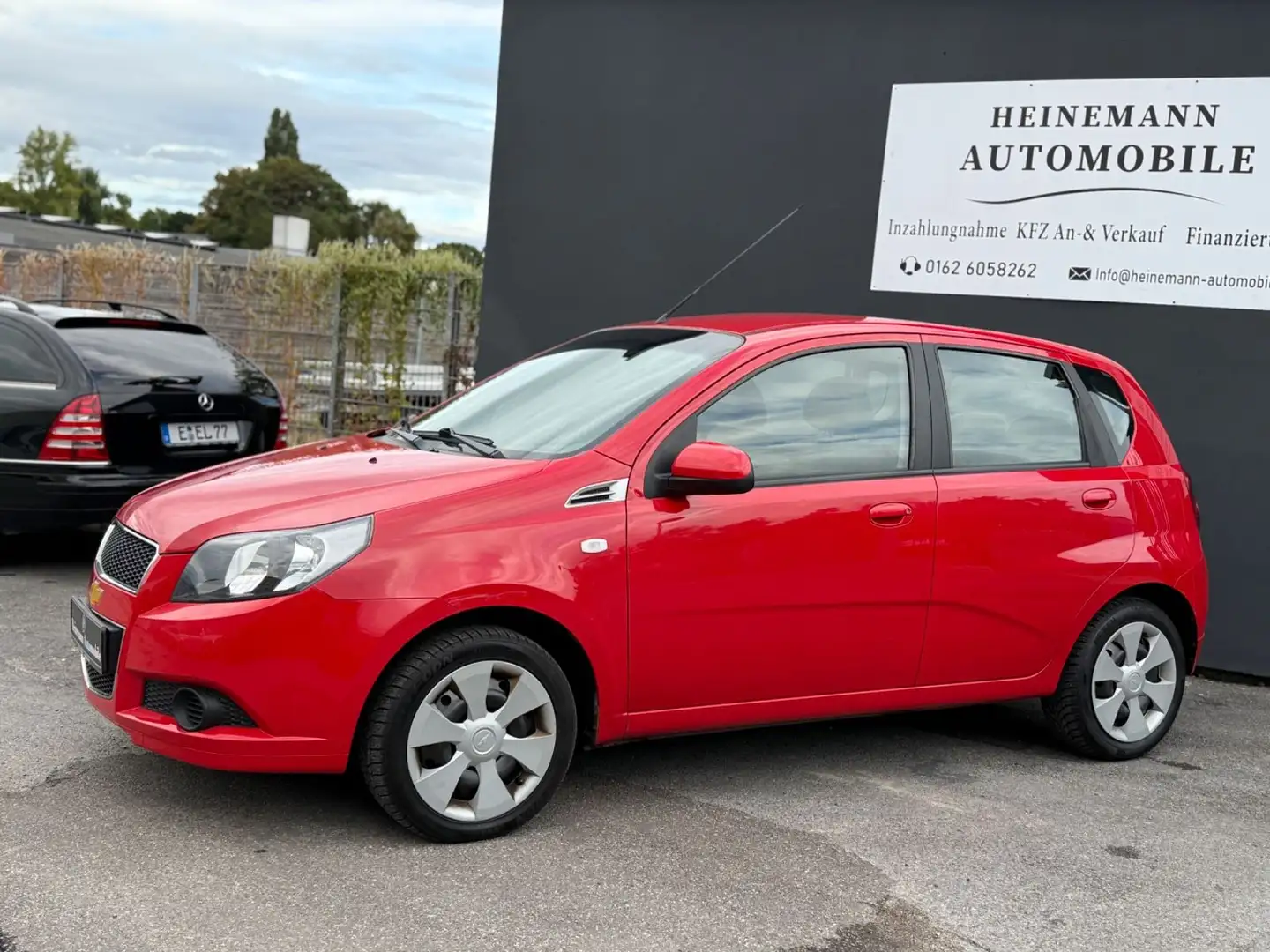 Chevrolet Aveo 1.2 LS *2-HAND*KLIMA*HU/AU*ALLWETTER* Rot - 2