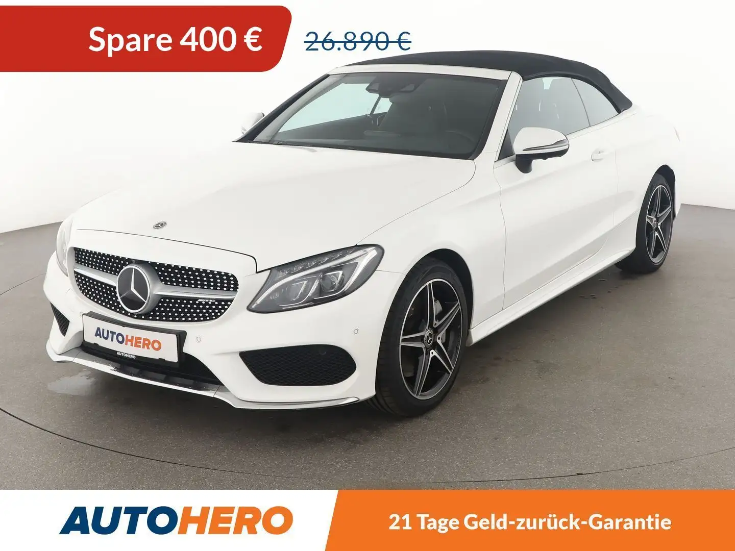 Mercedes-Benz C 250 C 250 AMG Line Aut.*NAVI*HEAD-UP*LED*ACC*CAM*PDC* Blanc - 1