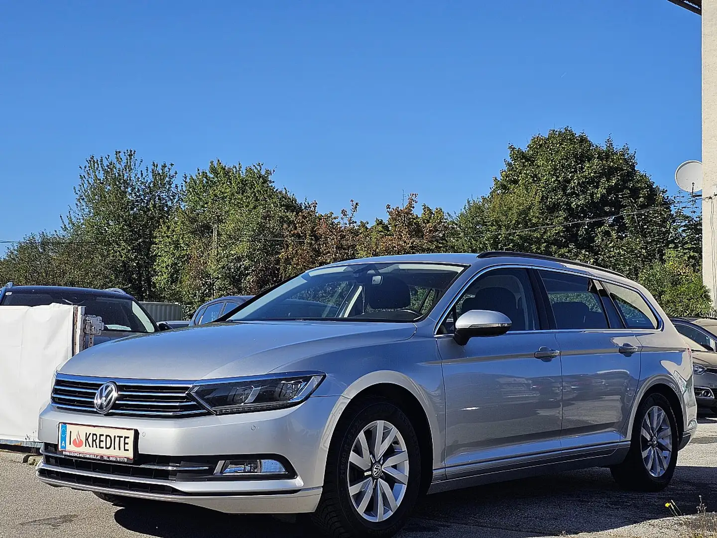 Volkswagen Passat Variant Comfortline 2,0 TDI 1A-Zustand Pickerl + Servic... Grau - 2