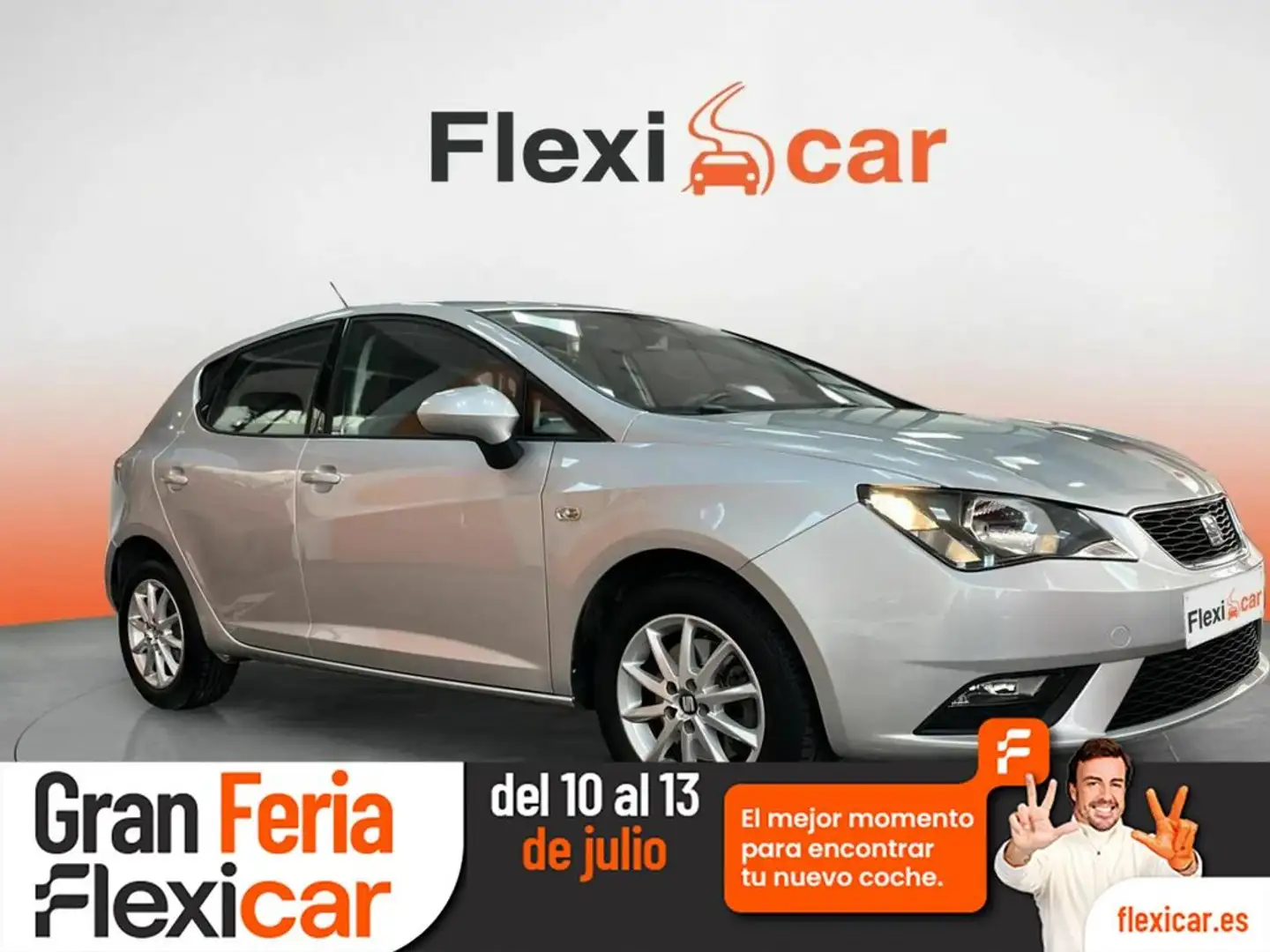 SEAT Ibiza 1.4 TDI 90cv Style Connect Gris - 1