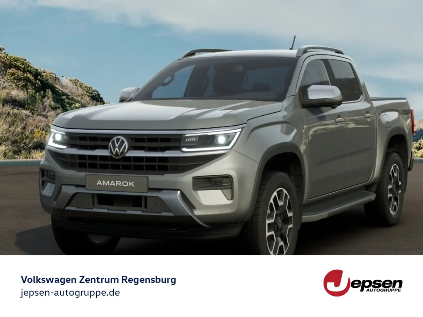 Volkswagen Amarok DC Style Automatik 4Motion STHZ AHK Gris - 1