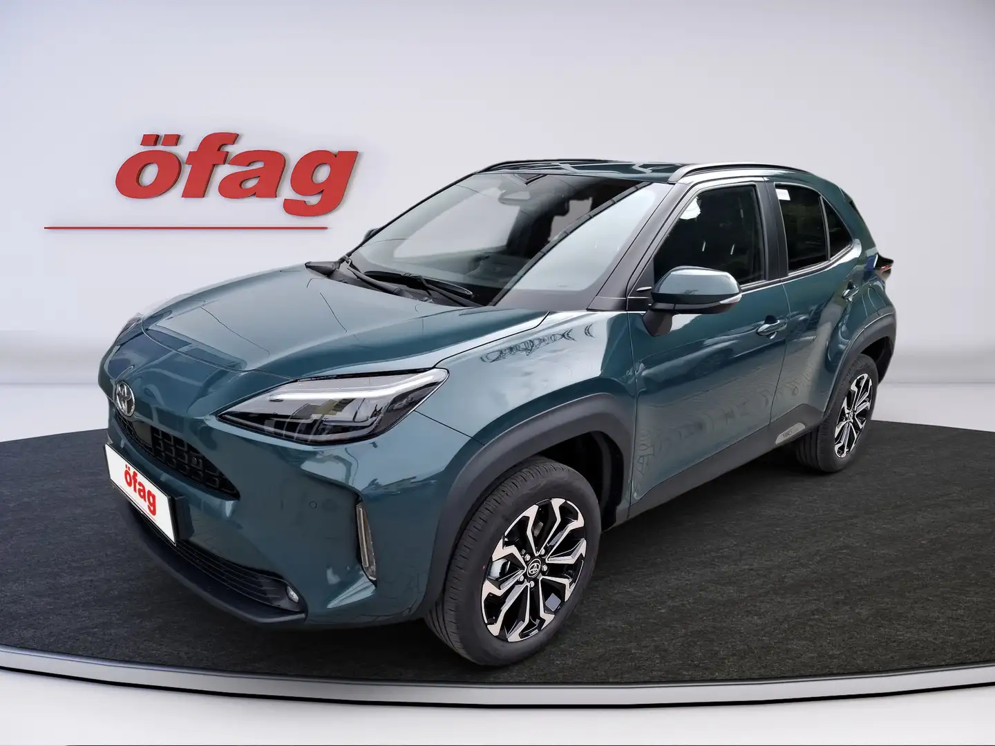 Toyota Yaris Cross 1.5 VVT-i Hybrid Active Drive Aut. Groen - 1
