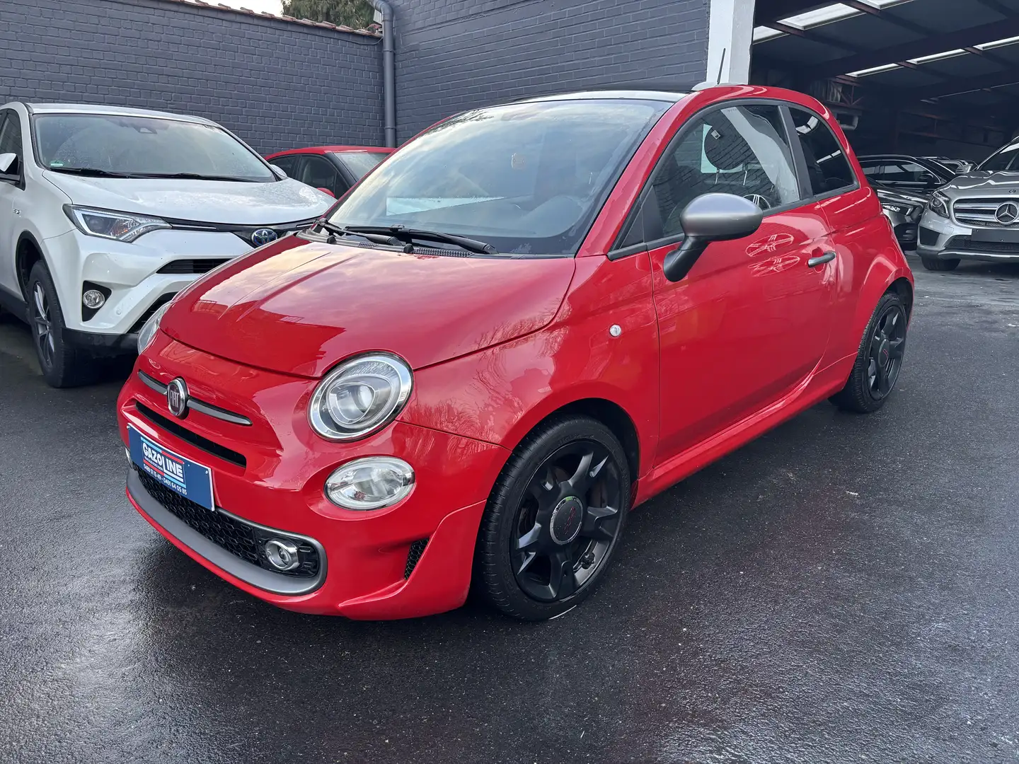 Fiat 500 0.9 TwinAir/Toit ouvrant/Carplay/Pack Sport Rot - 1