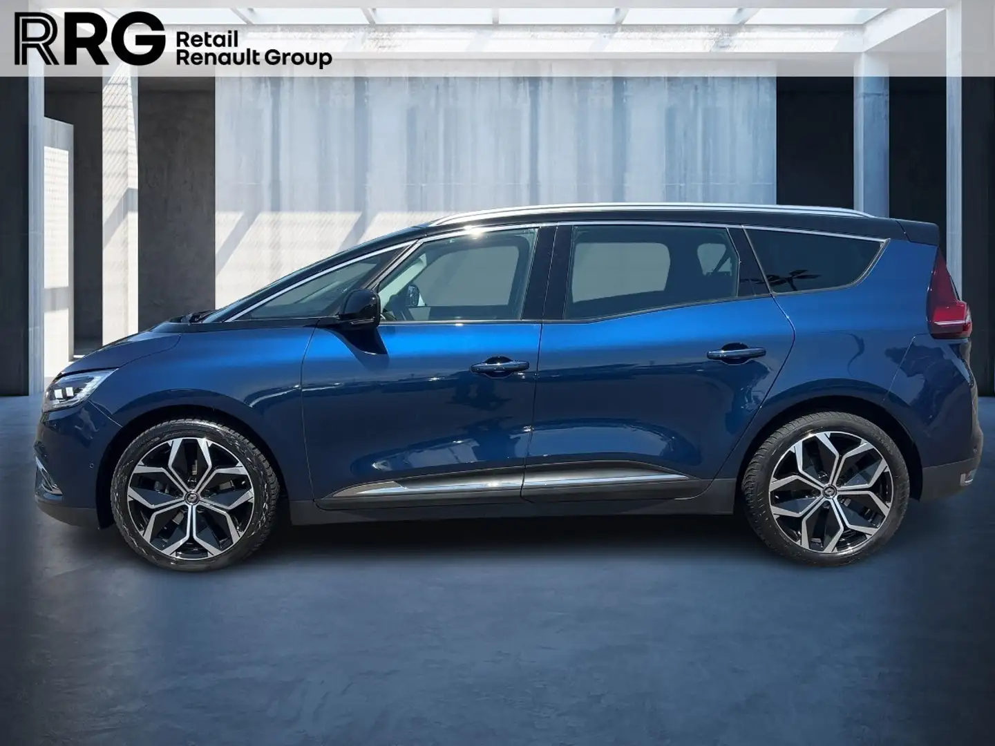 Renault Grand Scenic TECHNO TCe 140 EDC 7 SITZER Bleu - 2