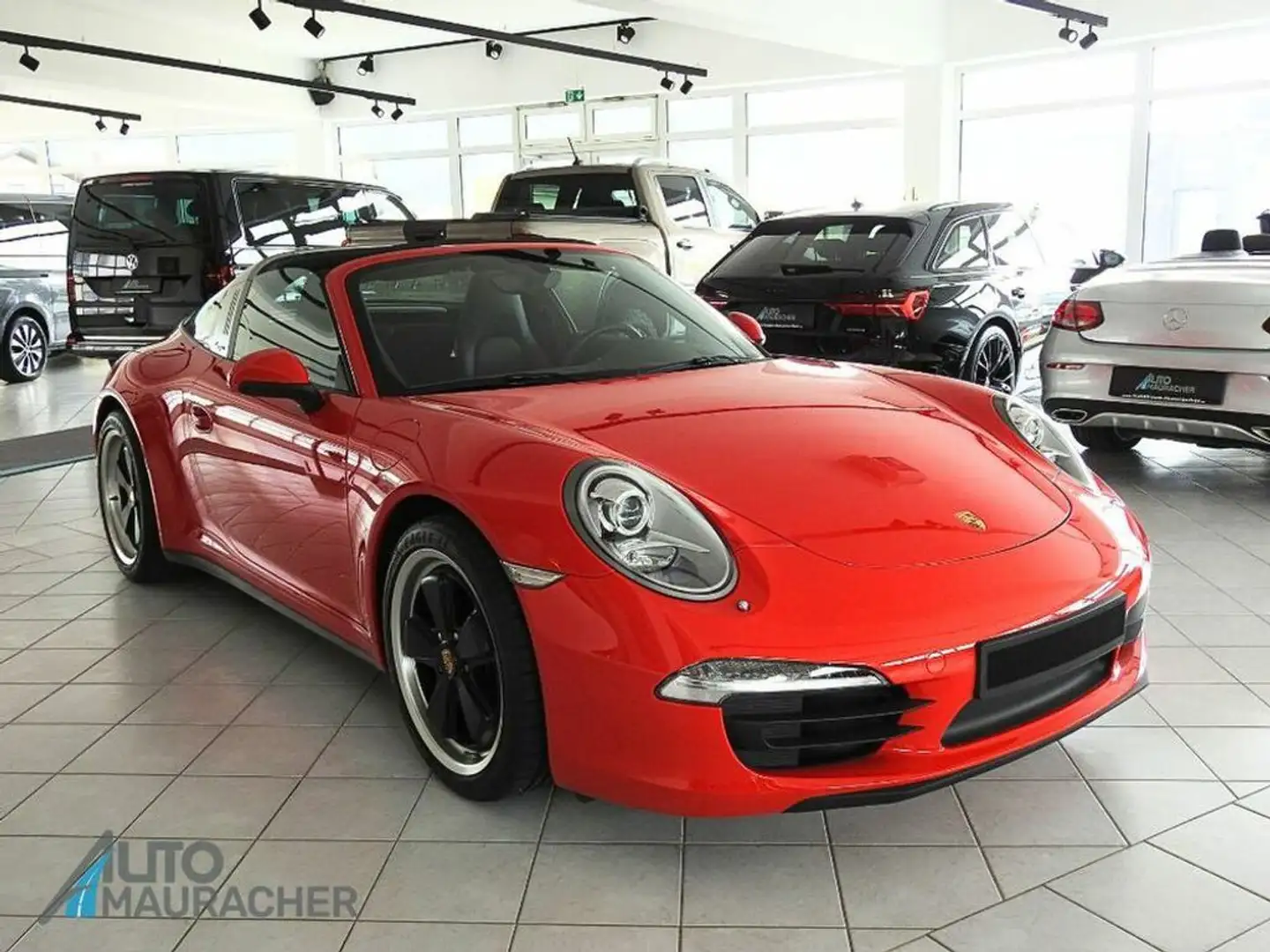 Porsche 911 Targa 4 *HANDSCHALTER* Rot - 2