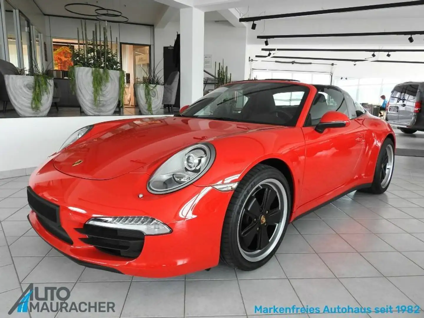 Porsche 911 Targa 4 *HANDSCHALTER* Rot - 1