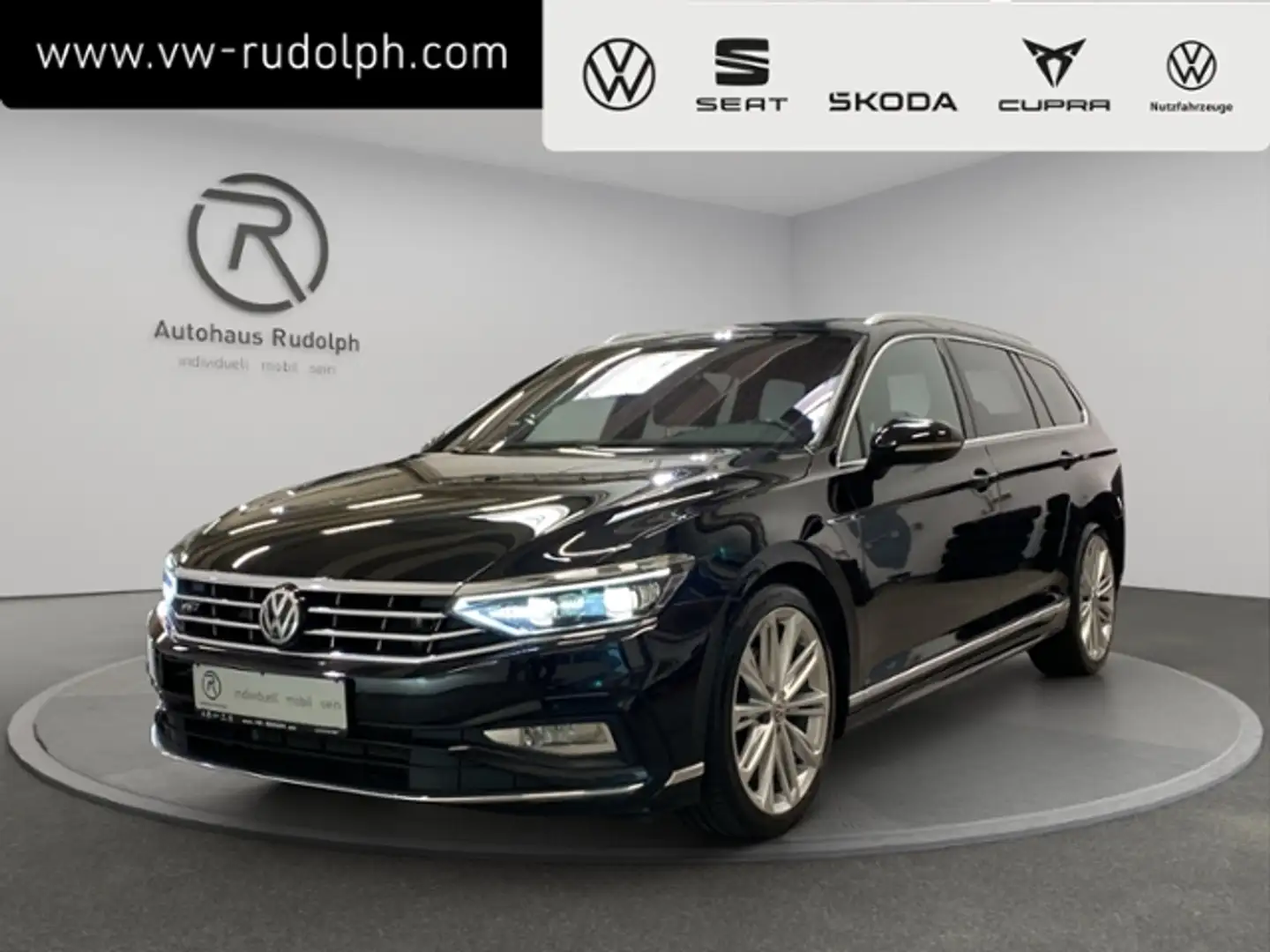 Volkswagen Passat Variant 2.0 TDI 4Motion DSG Elegance R-Line Noir - 1