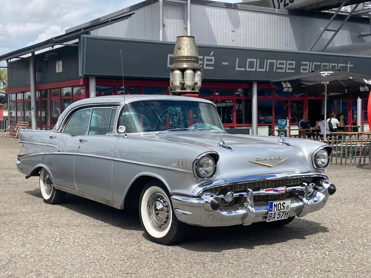 Chevrolet Bel Air Argent - 2