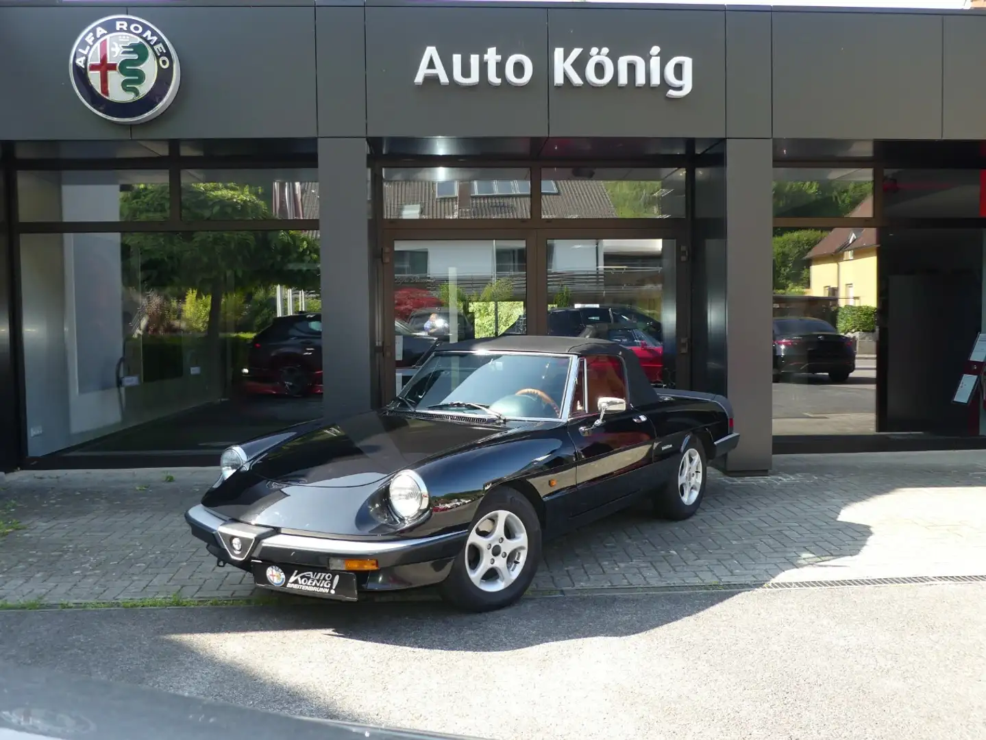 Alfa Romeo Spider 1,6 "Gummilippe" Negro - 1