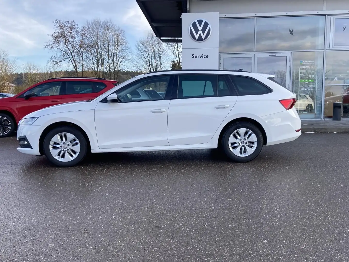 Skoda Octavia Combi 2.0 TDI DSG SMART-LINK+VIRTUAL-COC Weiß - 2
