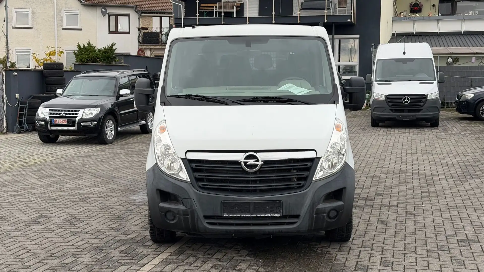 Opel Movano B Pritsche L2H1 3,5T*7SITZER*KLIMA*100TKM Weiß - 2