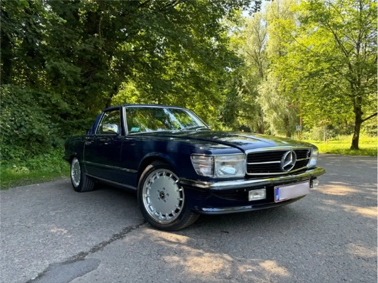 Mercedes-Benz SL 560 Blauw - 1