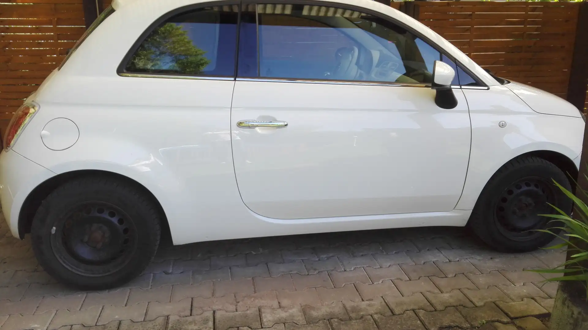 Fiat 500 500 1.2 Lounge Weiß - 2