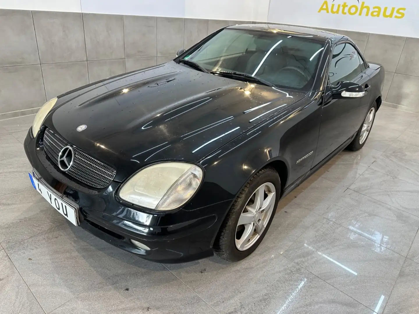 Mercedes-Benz SLK 200 Kompressor *LEDER*AUTOMATIK*ALU*SITZHZ.* Zwart - 1