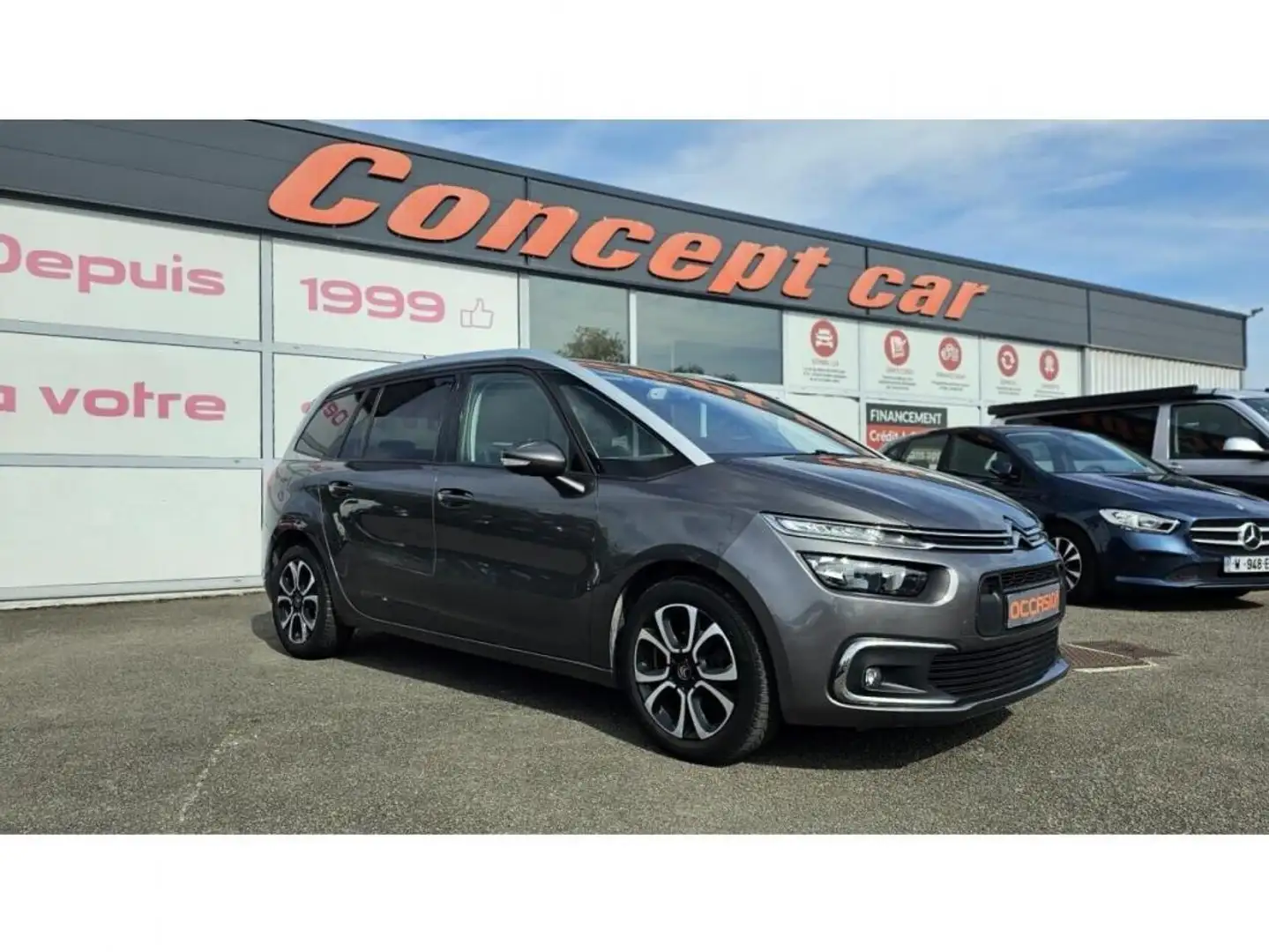 Citroen Grand C4 SpaceTourer Business 1.5 BlueHDi 130cv EAT8 Grigio - 1