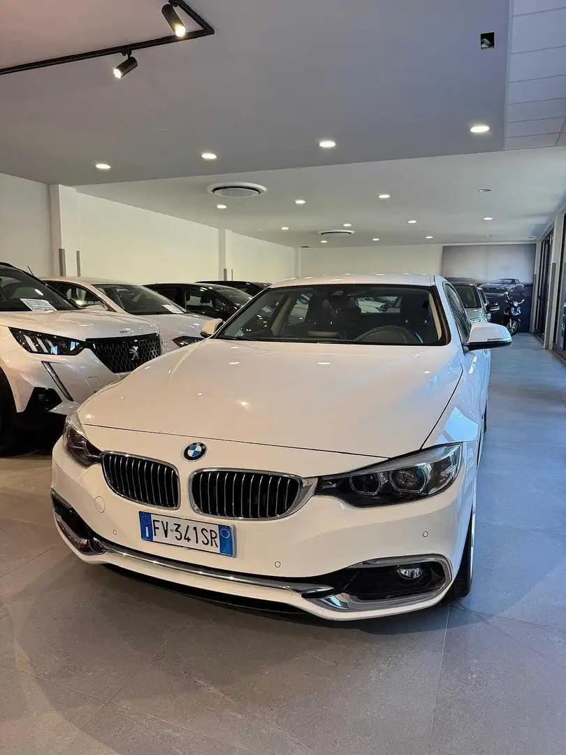 BMW 420 Serie 4 420 D Gran Coupé 190 CV Luxury AUTOM. Bianco - 1