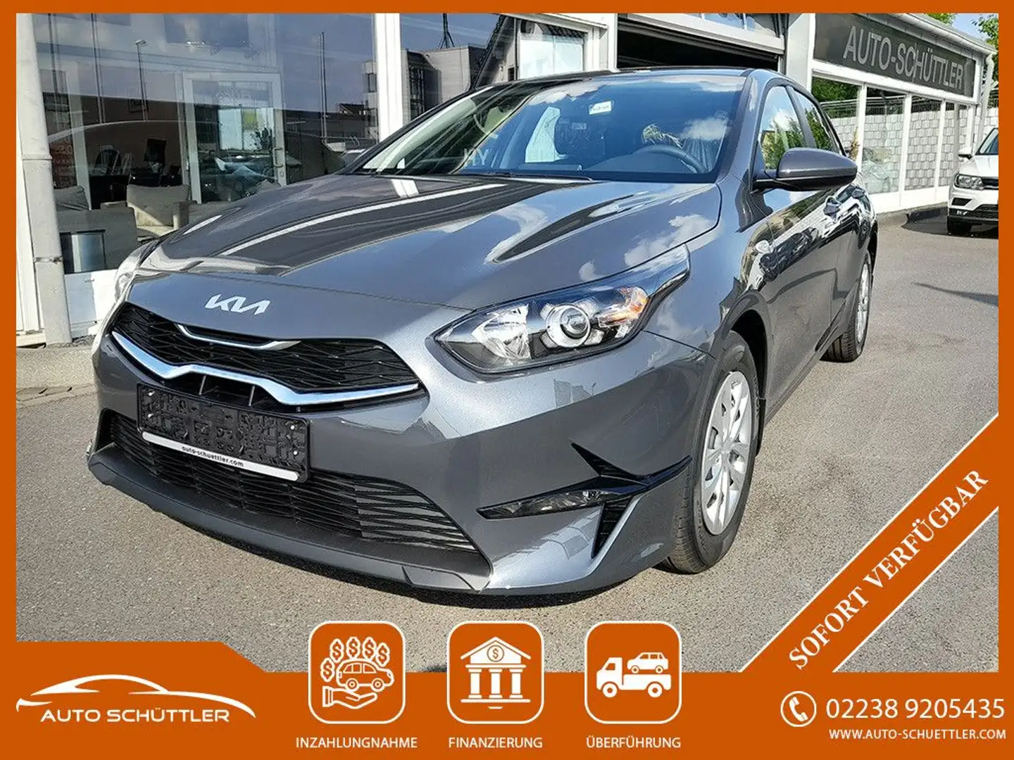 Kia Ceed SW / cee'd SW cee'd ,Navi,Kamera,Spurh,Sitzhzg,Apple Car, Grau - 1