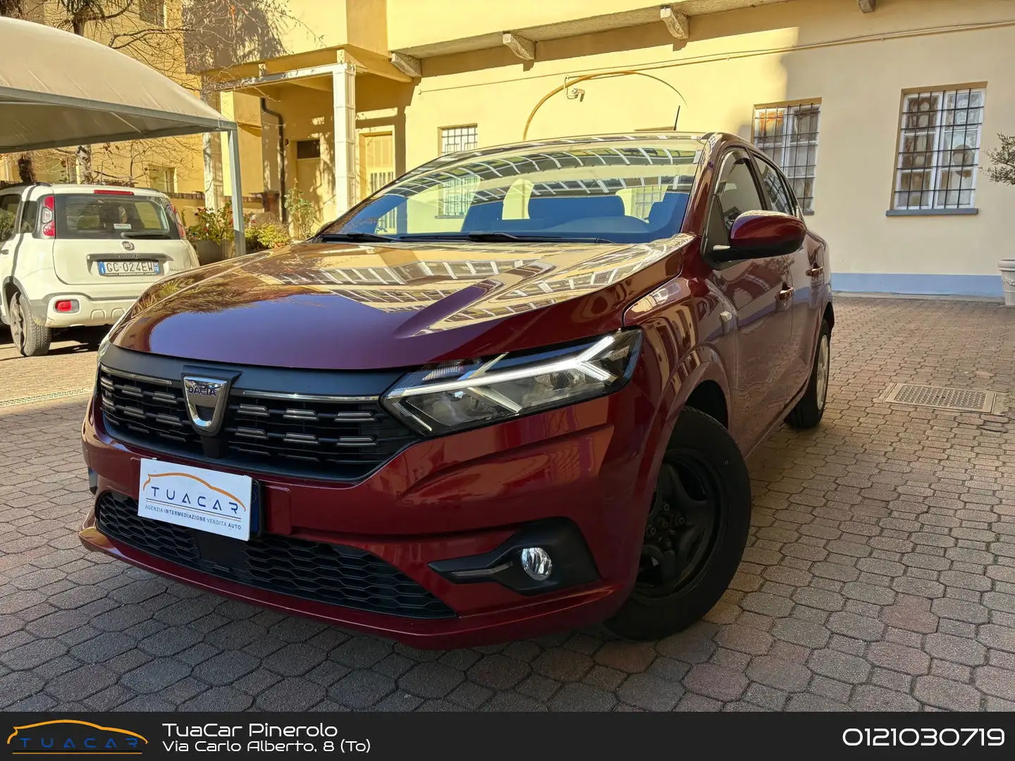 Dacia Sandero Comfort TCe 100 ECO-G Rosso - 1