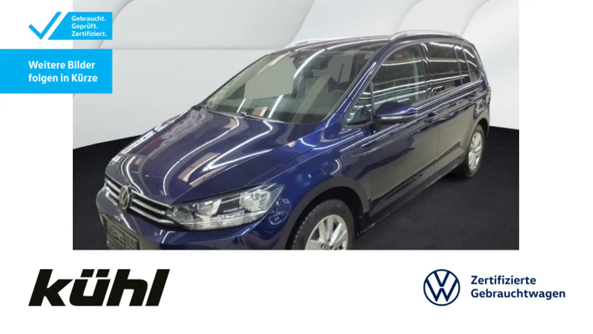 Volkswagen Touran 1.5 TSI DSG Comfortline ACC Kamera App Na Blauw - 1