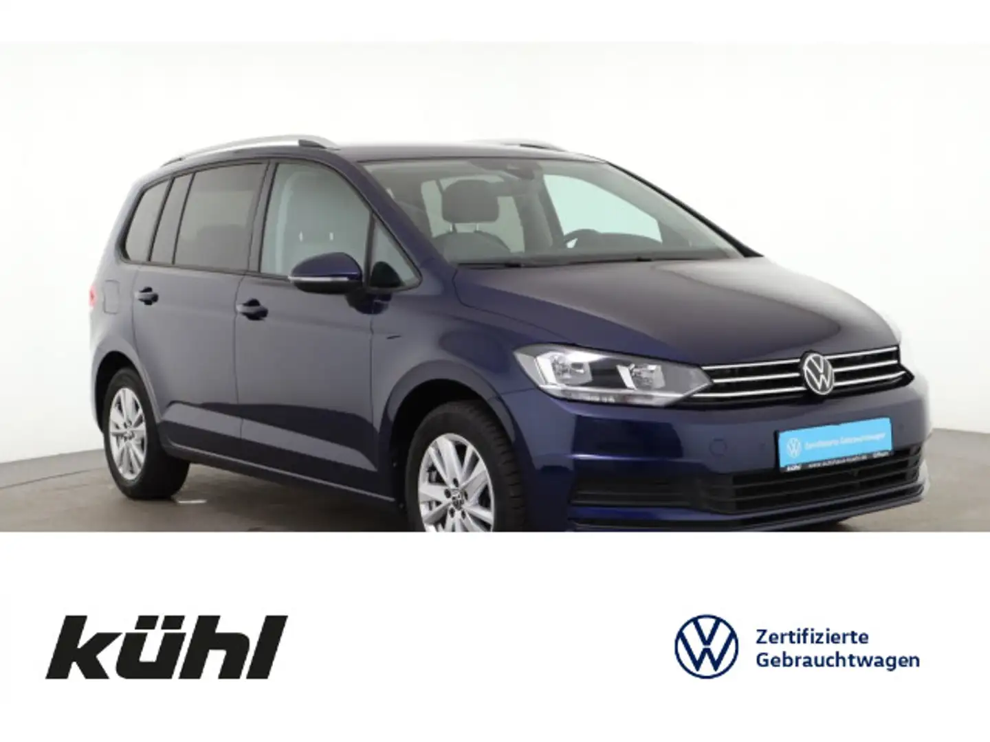 Volkswagen Touran 1.5 TSI DSG Comfortline AHK ACC Kamera 7- Blau - 1