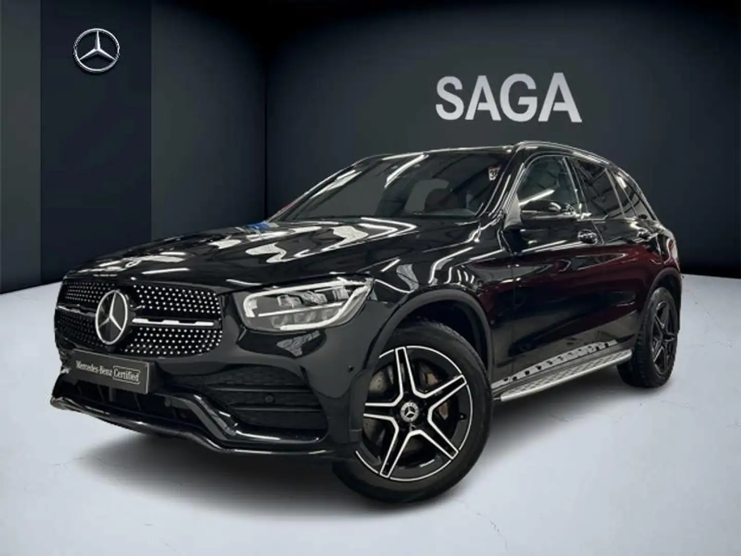 Mercedes-Benz GLC 200 d AMG Pack Night Pano Attelage Negro - 1