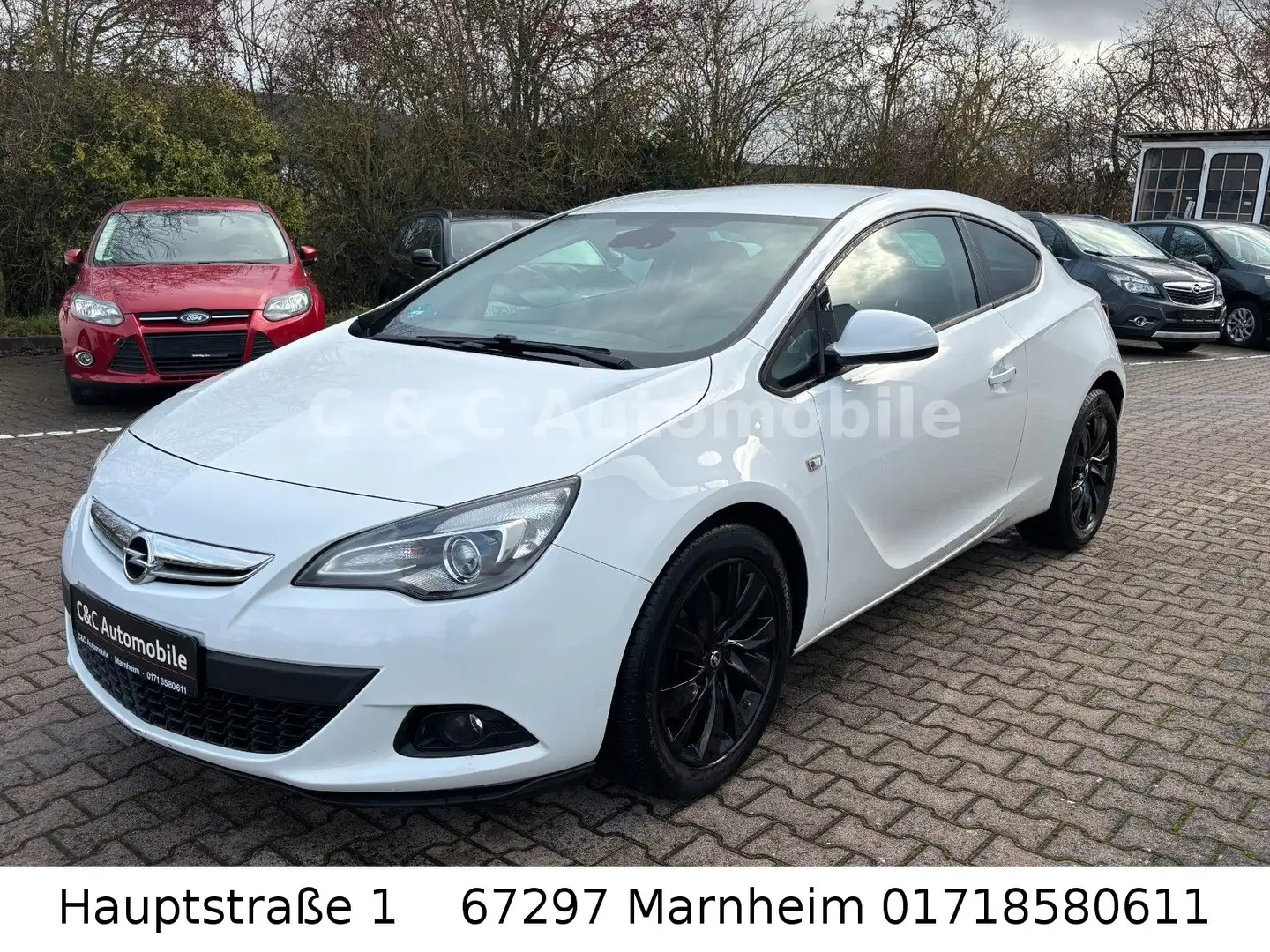Opel Astra J GTC Basis/Sitz u. Lenkradheizung Blanc - 1