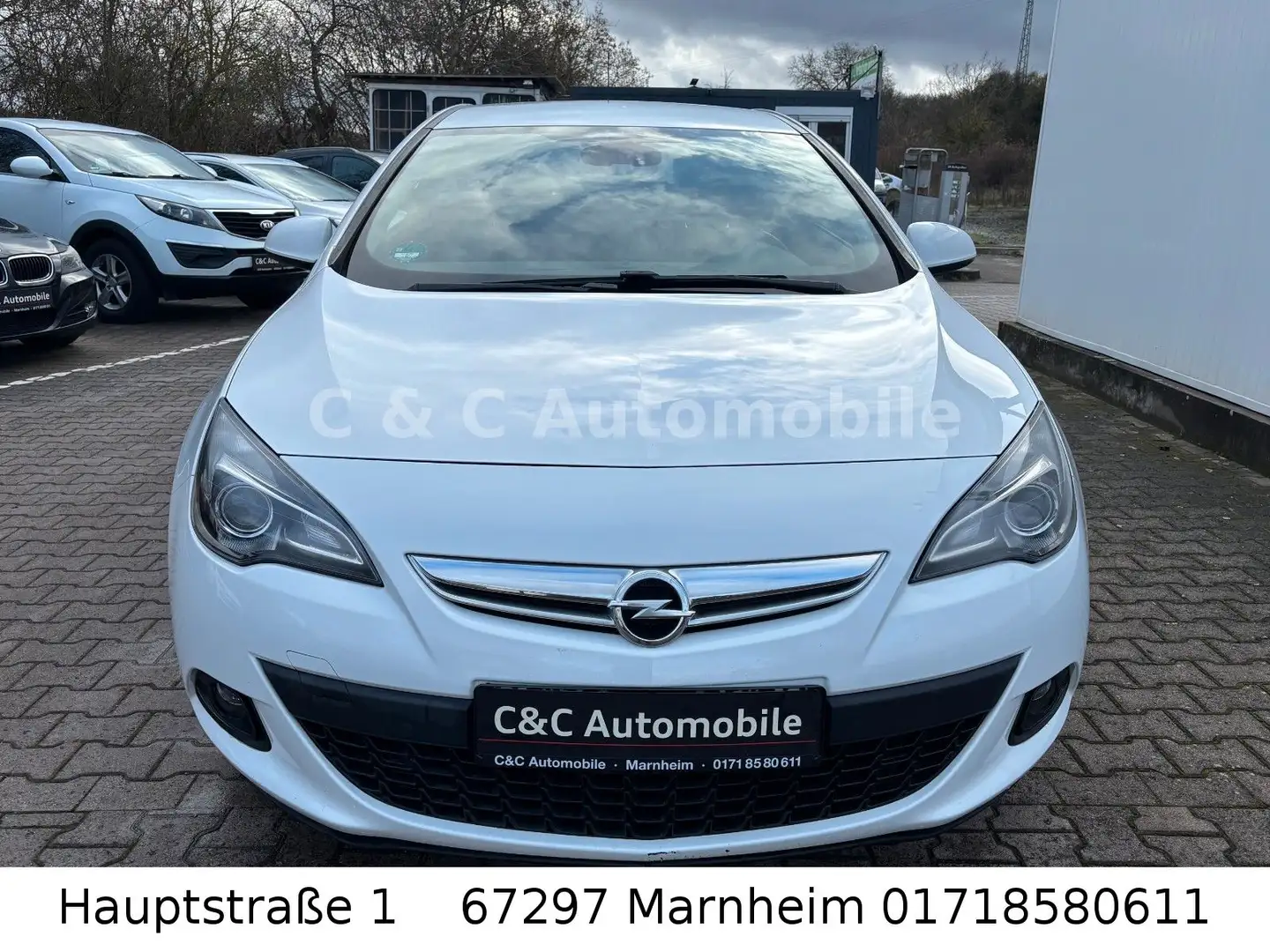 Opel Astra J GTC Basis/Sitz u. Lenkradheizung Blanc - 2
