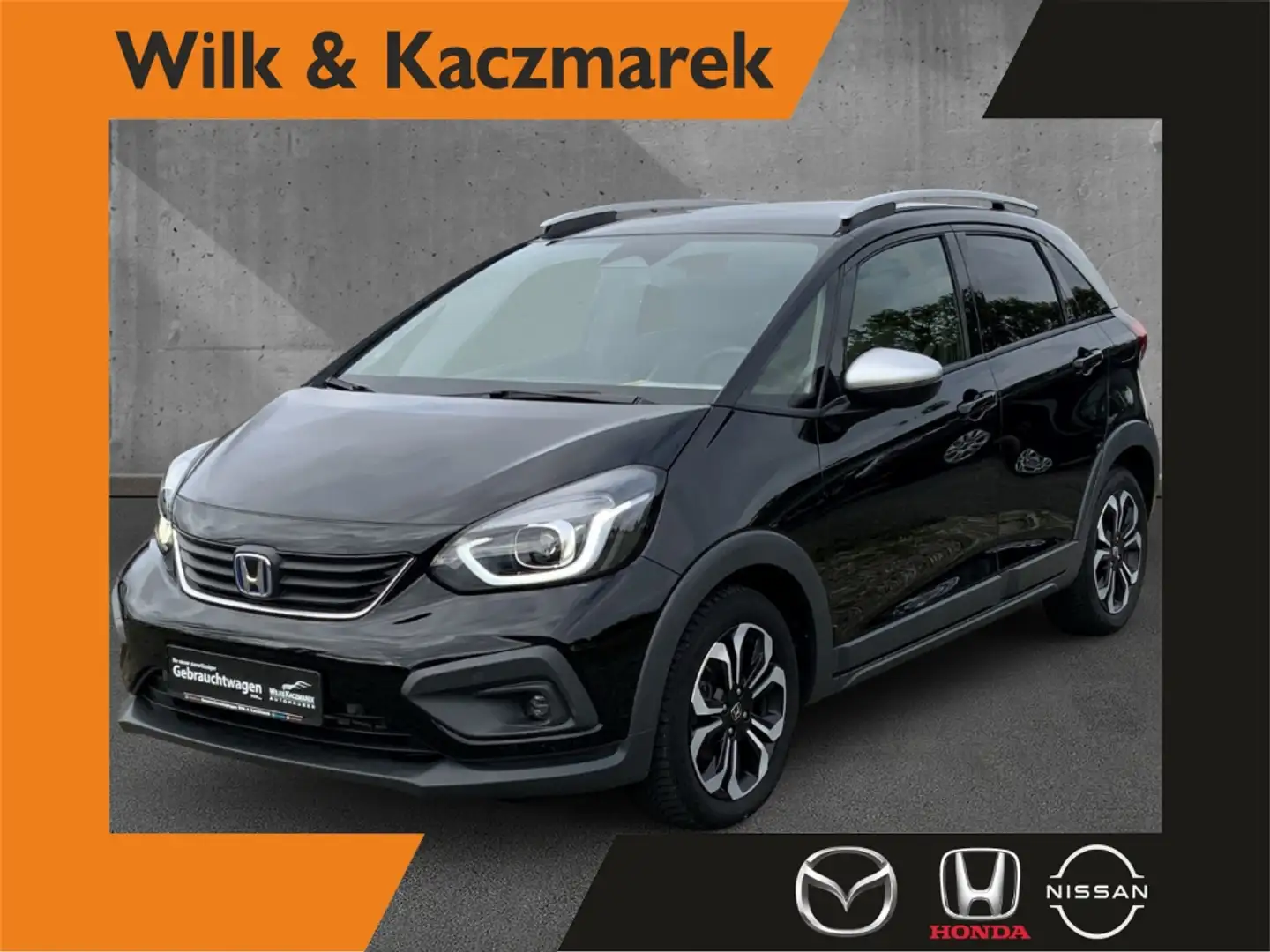 Honda Jazz Crosstar Hybrid Executive Navi LED ACC Apple CarPl Noir - 1