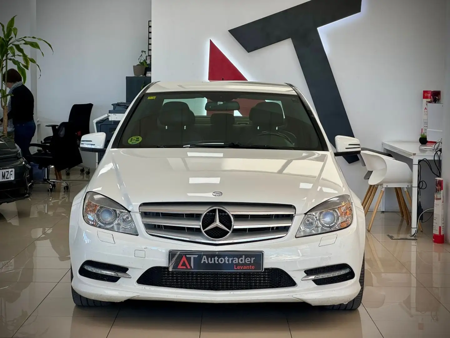 Mercedes-Benz C 220 220CDI BE 7G Blanco - 2