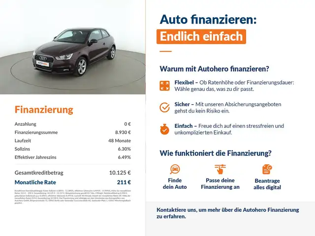 Audi A1 view 2