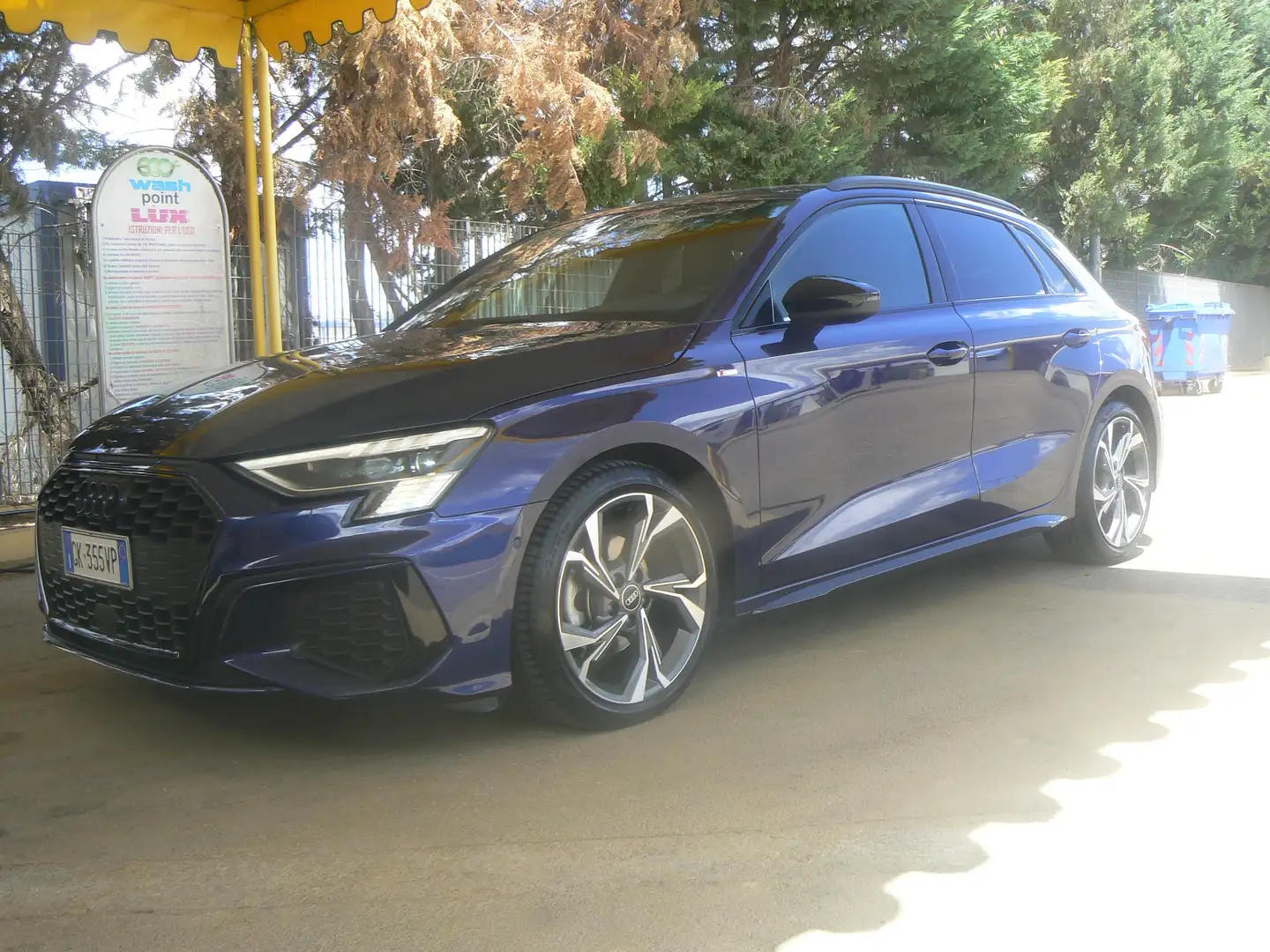 Audi A3 A3 sportback 35 tdi 150 cv s line edition Blauw - 1