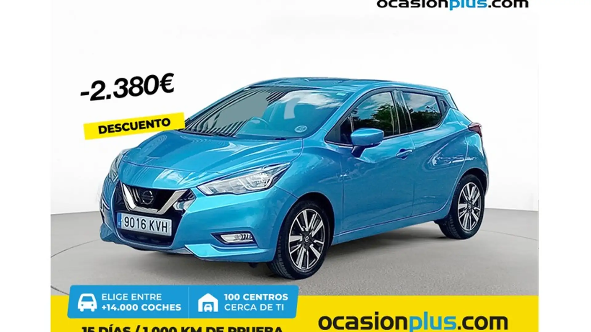 Nissan Micra 1.5dCi S&S N-Connecta 90 Azul - 1