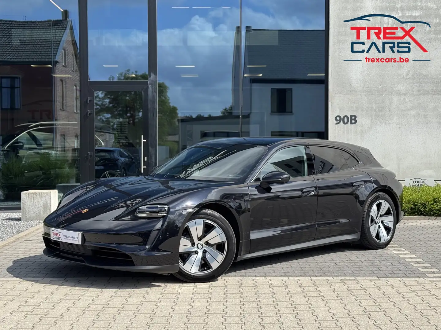 Porsche Taycan Sport Turismo 93.4 kWh Chrono/ Bose/Pano/ Keyless Zwart - 1