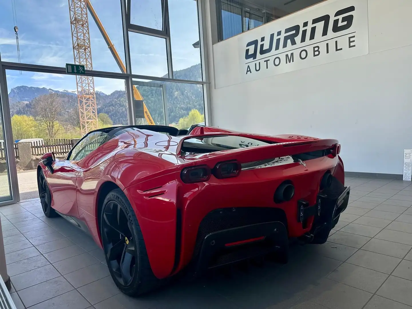 Ferrari SF90 Spider rot-sw/Carbon/Lift/SuperRacing/20'' Kırmızı - 2